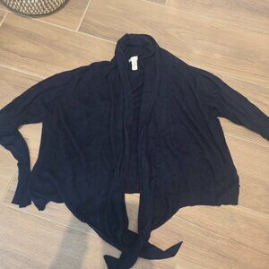 Chicos Navy Blue Cardigan